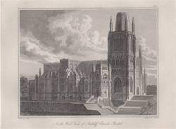 North West View of Redcliff Church, Bristol